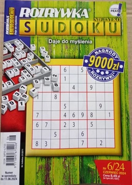 Rozrywka nie tylko sudoku 6/2024