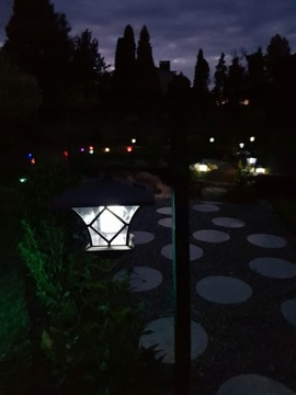 Садовый светильник SOLAR Высокий светодиодный фонарь 150 см