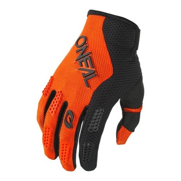 Перчатки O'Neal Element Racewear, оранжевые M, на окружность руки 21 см.