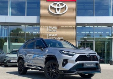 Toyota RAV4 V SUV Plug-In Facelifting 2.5 Hybrid Dynamic Force 306KM 2025 Toyota RAV4 RAV4 2.5 306KM Plug-In GR Sport 4x4 Bezwypadkowy DEMO