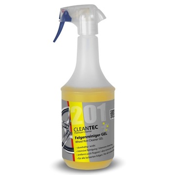 CleanTEC Profesjonalny żel do felg gęsty wydajny usuń uporczywy brud 201 1L