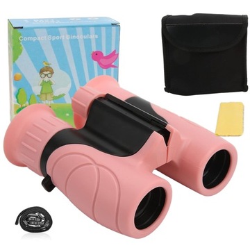 MINI LORNETKA ZEWNĘTRZNA O WYSOKIEJ ROZDZIELCZOŚCI DLA DZIECI 8X21 +TORBĄ