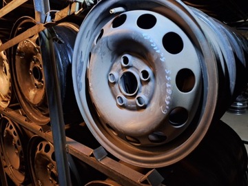 4× DISK OCELOVÝ VOLKSWAGEN OE 6.0" X 15" 5X112 ET 55