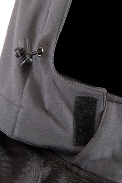 Теплая рабочая куртка Softshell с капюшоном XL.