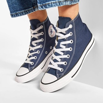 Buty CONVERSE CHUCK TAYLOR ALL STAR HI NAVY M9622C wysokie za kostkę 50