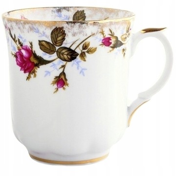 B013 KUBEK 300 Róża Złota IWONA CHODZIEŻ PORCELANA