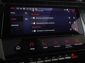 Peugeot 308 III SW 1.2 PureTech 130KM 2023 Peugeot 308 półskóra navi virtual cocpit kamery, zdjęcie 27