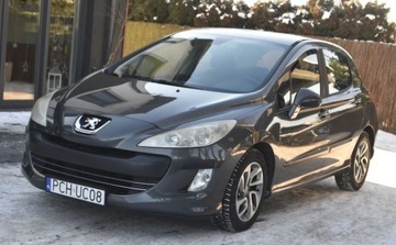 Peugeot 308 I Hatchback 5d 1.6 VTi 120KM 2008 Peugeot 308 Peugeot 308 120 VTi Premium 1.6 Benzyna 120KM