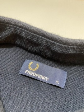 FRED PERRY ORYGINAL SPORTOWA GRANATOWA KOSZULA XL