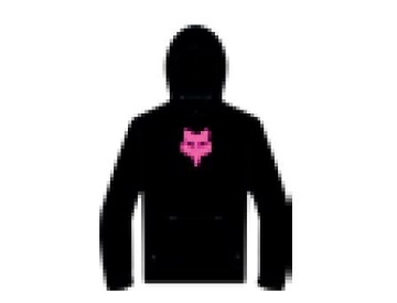 BLUZA Z KAPTUREM FOX JUNIOR LEGACY BLACK/PINK (YM)