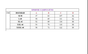 Spodnie Narciarskie Campus Juno r. M