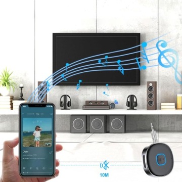 АДАПТЕР-ПЕРЕДАТЧИК Аудиоприемник Bluetooth 5.0 AUX АВТОМОБИЛЬНАЯ БЕСПРОВОДНАЯ МУЗЫКА