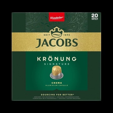 KAPSUŁKI DO NESPRESSO JACOBS KRONUNG SIGNATURE 20 SZT