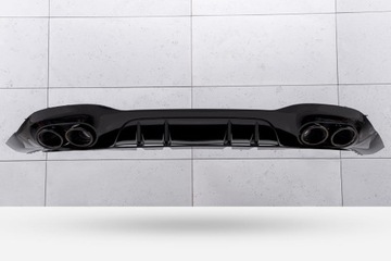 ДИФФУЗОР MERCEDES A W177 СЕДАН С ВЫХЛОПОМ В СТИЛЕ AMG