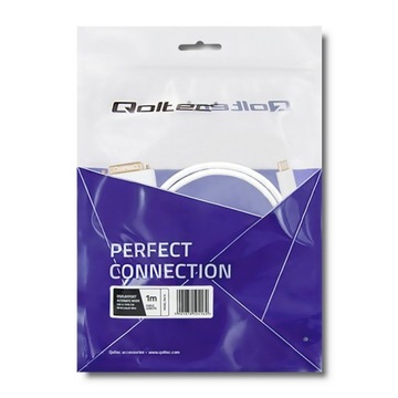 Кабель Qoltec USB 3.1 типа C «папа»/папа DVI | 4К | Альтернативный режим | 1м