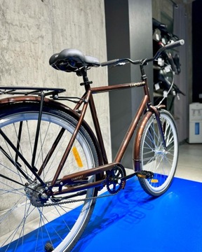 Городской велосипед Velotrade COMFORT MALE, рама 22 дюйма, колесо 28 дюймов, коричневый