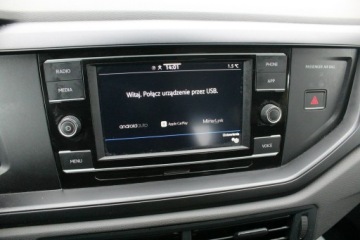 Volkswagen Polo VI Hatchback 5d Facelifting 1.0 TSI 95KM 2022 Volkswagen Polo 1.0 TSI 95KM Salon PL Serwis ASO Zamiana Finansowanie FV23%, zdjęcie 16