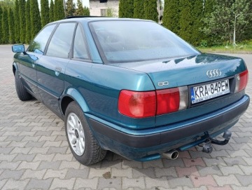 Audi 80 B4 Sedan 2.0 90KM 1994 Audi 80 Zadbany bez korozji ,bezwypadkowy, zdjęcie 4