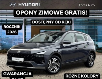Hyundai Bayon 2026 Hyundai Bayon Hyundai Bayon 1.0 T-GDI 90KM Smart Black Od Reki Benzyna