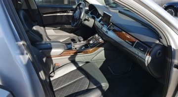 Audi A8 D4 Sedan Facelifting 4.2 TDI 385KM 2014 Audi A8 4,2 TDi Night View Webasto ACC Solar HUD Matrix 360° 4xGrzany Fotel, zdjęcie 16