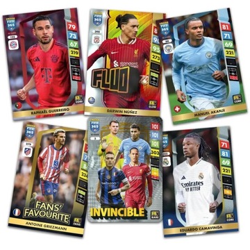 FIFA 365 2025 СТАРТОВЫЙ НАБОР, альбом футбольных карточек, 3 пакета + 2 LIMITED
