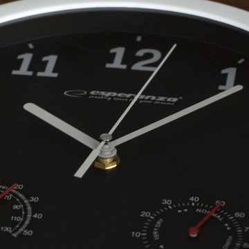 СОВРЕМЕННЫЕ НАСТЕННЫЕ ЧАСЫ + ТЕРМОМЕТР ВЛАЖНОСТИ