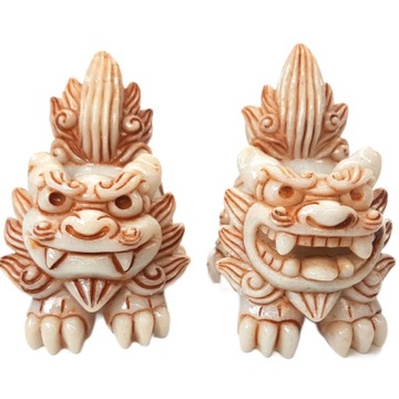 LWY SHIISAA SHISA JAPOŃSKI SUWENIR OKINAWA ORYGINAŁ YAESE SHISHI TOMORI