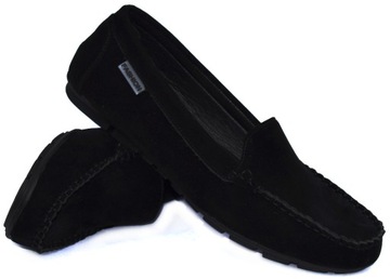 HAVER Nowe Czarne Mokasyny Wizytowe 26 cm - 41