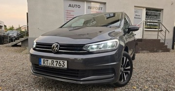 Volkswagen Touran III 2.0 TDI 150KM 2020 Volkswagen Touran 2,0 TDI 150 KM NAVI Full LED automat 7 osob OPLACONY
