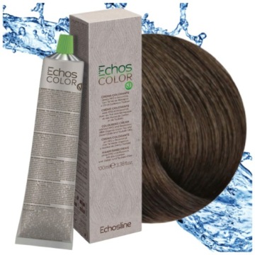 ECHOSLINE Farba do Włosów ECHOS COLOR 6.0 100% Pokrycia bez PPD 100ML
