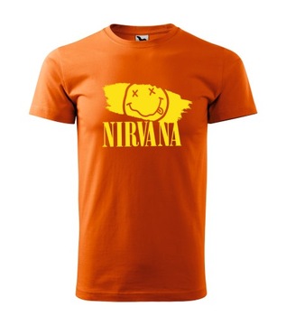 Koszulka T-shirt NIRVANA NIRWANA męska