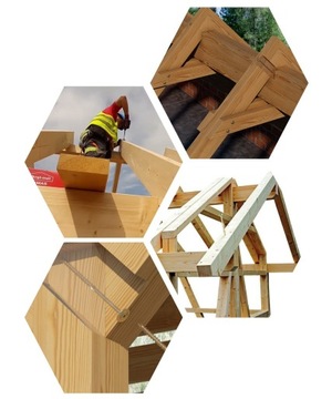 Шурупы столярные по дереву 8х180 TORX 50шт WKCP-08180 KLIMAS