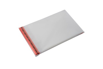 WORKI,FOLIJKI CELOFANOWE 10x20+3cm z taśmą 100szt.