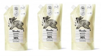 Yope Mydło W Płynie Wanilia 3x500 Ml Zapas