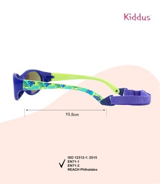 Очки Kiddus Surfer - Тропический