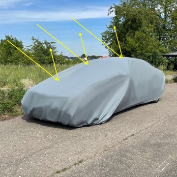 Автомобильный брезентовый чехол для авто, УФ, большой, водонепроницаемый, прочный, прочный