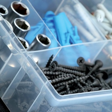 Контейнер с отделениями Органайзер NUN10 с ручкой