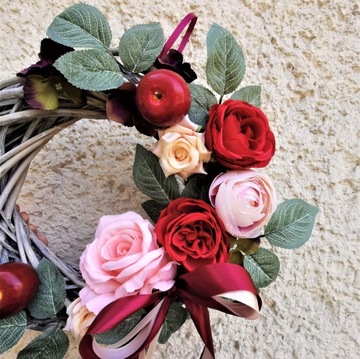 ОСЕННИЙ ДВЕРНОЙ ВЕНОК, ЦВЕТОЧНЫЙ венок