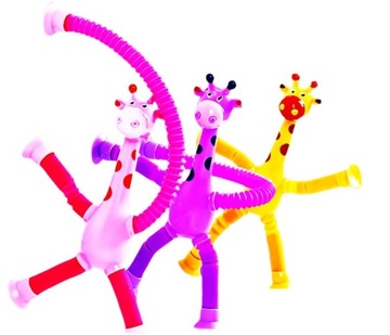 СЕНСОРНЫЕ ТЕРАПЕВТИЧЕСКИЕ ИГРУШКИ ЖИРАФ ДЛЯ ДЕТЕЙ С СДВГ И АУТИЗМОМ LED