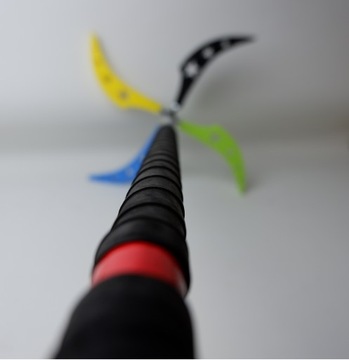 3D Dragon Staff - Multikolor Idealny do ćwiczeń przed Dragonem Ogniowym LED