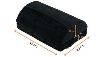 ОФИСНАЯ ПОДНОЖКА С ПОДОГРЕВОМ ИЗ МАТЕРИАЛА С КАРМАНОМ ARTNICO VILI VELUR