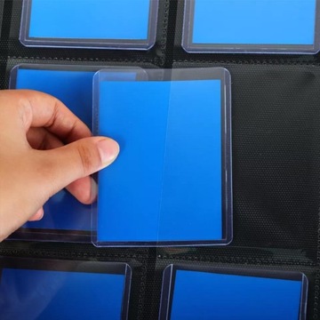 Album na Toploadery Karty Piłkarskie Pokemon MTG 9 Pocket Toploader Binder