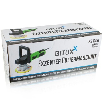 Maszyna POLERSKA do lakieru ORBITALNA 900W zestaw