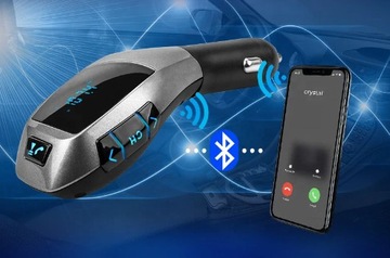 АУДИОПЕРЕДАТЧИК BLUETOOTH MP3 BT SD TF БЫСТРОЕ ЗАРЯДНОЕ УСТРОЙСТВО USB FM РАДИО