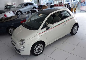 Fiat 500 II Hatchback 3d 1.2 69KM 2010 Fiat 500 1.2 8v Lounge 69 KM Salon PL, zdjęcie 15