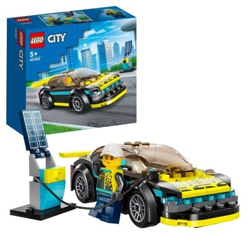 LEGO CITY ELEKTRYCZNY SAMOCHÓD SPORTOWY 60383 KLOCKI ZESTAW