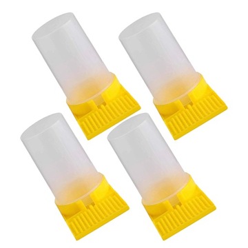 4 SZTUK PODAJNIK DO PSZCZÓŁ ULA WEJŚCIE DO KARMIENIA WODĄ