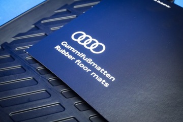 AUDI A6 C6 4F оригинальные передние резиновые коврики НОВЫЕ