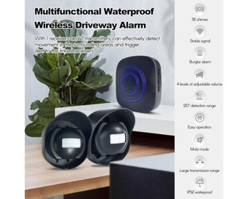 Водонепроницаемый беспроводной датчик движения IP65