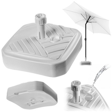 PODSTAWA PARASOLA STOJAK POD PARASOL OGRODOWY KWADRATOWY 39cm OBCIĄŻNIK